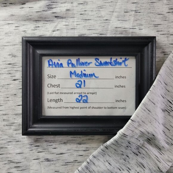 Avia Pullover Sweatshirt Oversized Womens Medium Long Sleeve Thumb Hole Legging - Picture 8 of 9